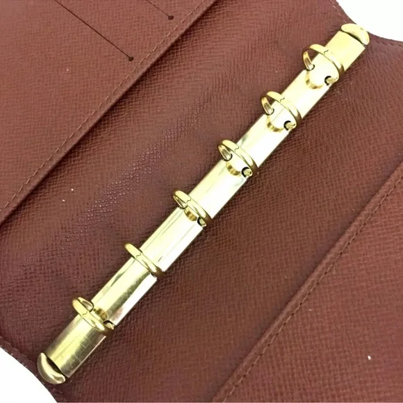 100% AUTHENTIC Louis Vuitton Monogram Agenda PM Notebook Cover/9Y0715 - Picture 6 of 8